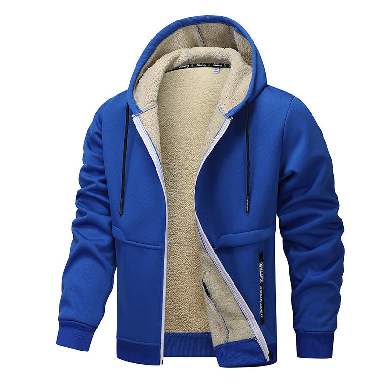 Men's Sherpa-Lined Heavyweight Zip Hoodie
