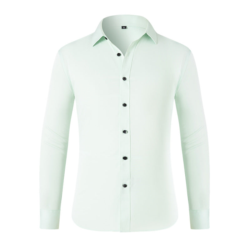 Men's Wrinkle-Free Stretch Business Shirt