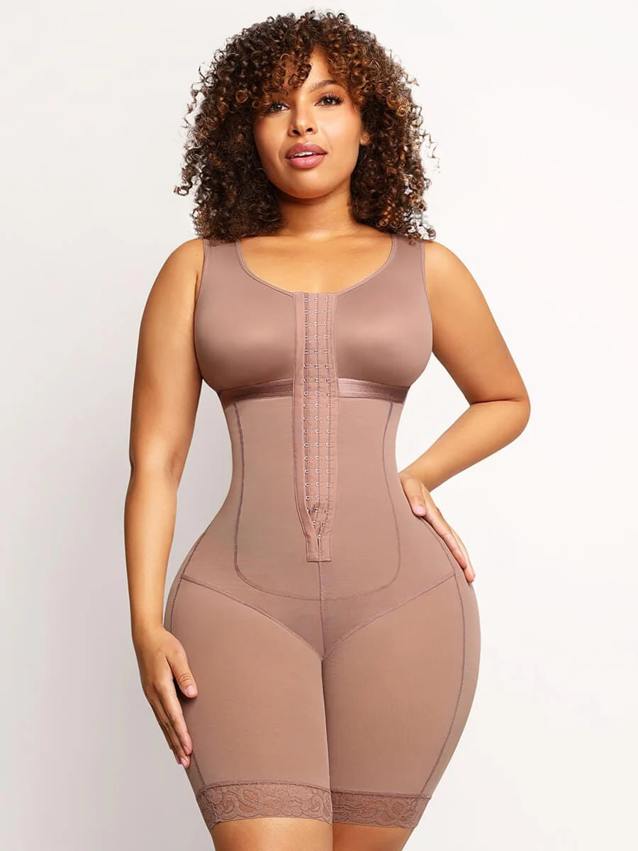 Full Body Shapewear with Tummy Control and Chest Support