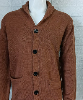 Men's Long Sleeve Knit Cardigan