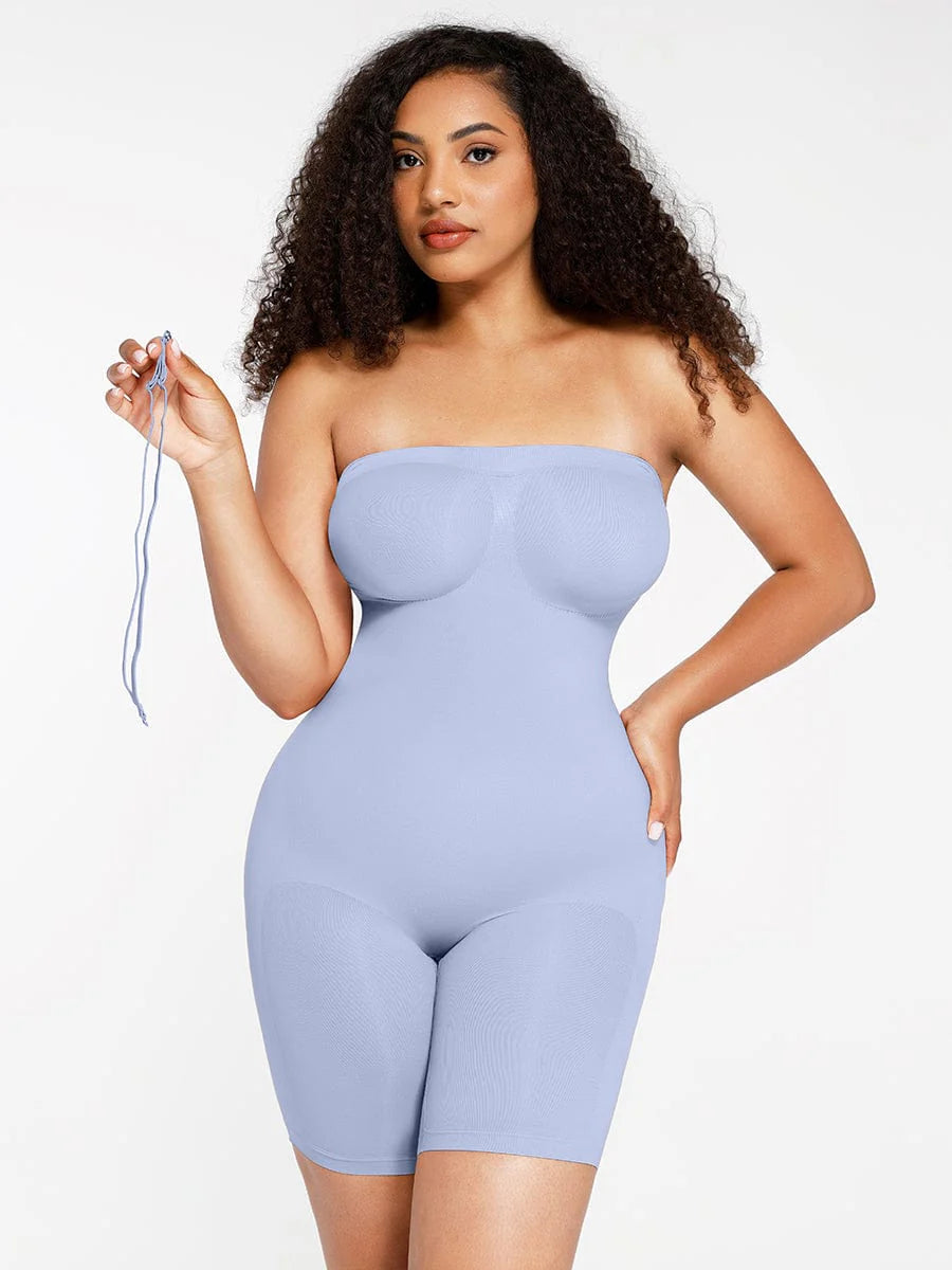 Strapless Tummy Control Shapewear with Butt Lift