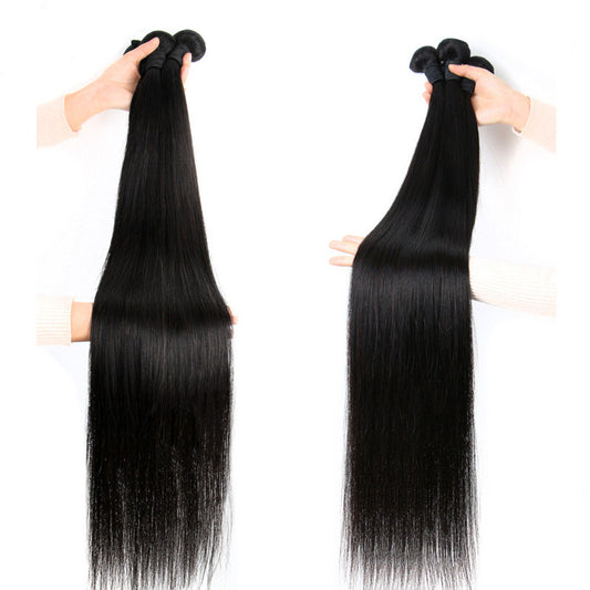 Peruvian Straight Hair Lace Closure Wig - Smooth Reality Wig