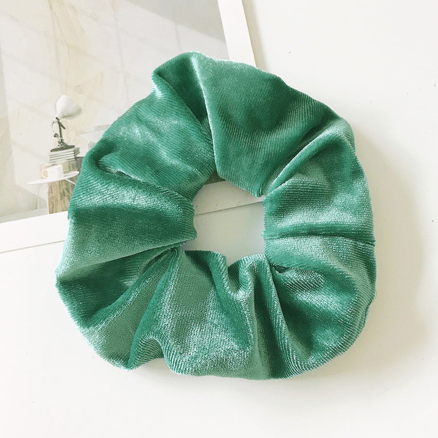 Velvet Flannel Hair Tie - Fashion Ponytail Scrunchie